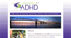 Desktop Screenshot of louisvilleadhd.com